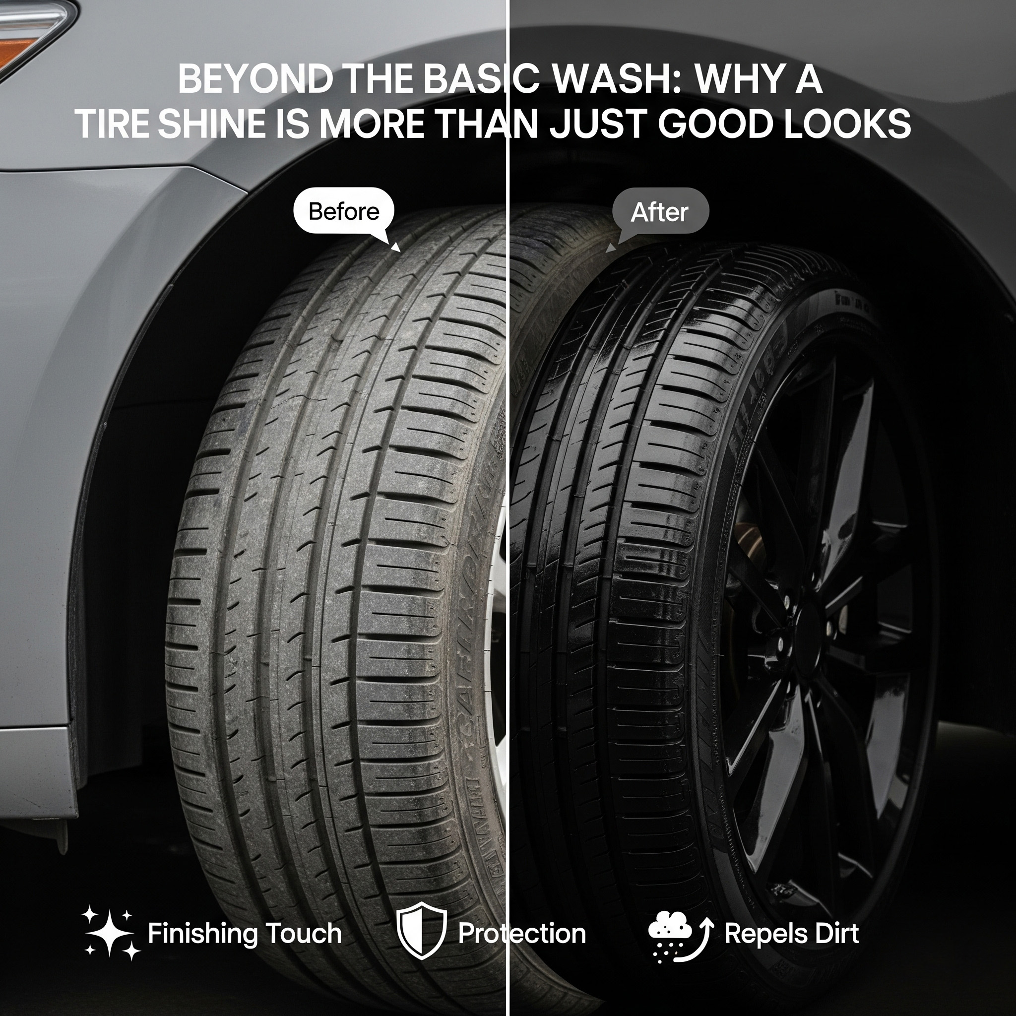Beyond the Shine: Why Your Tires Need Protection & Conditioning