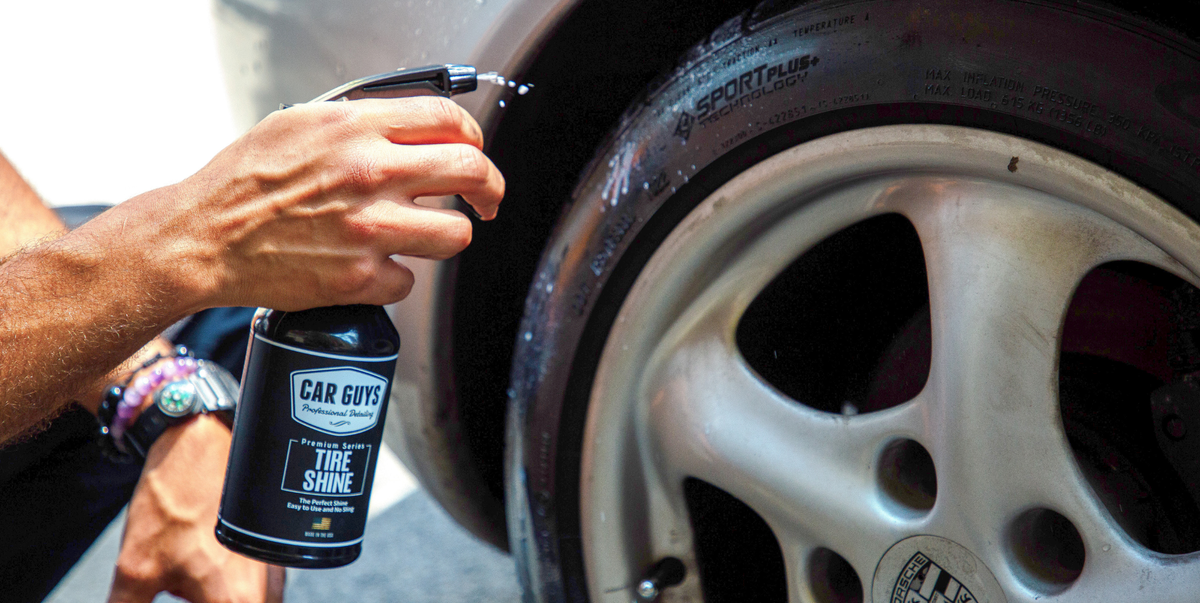 Revive Faded Tires: Achieve That Glossy Wet Shine